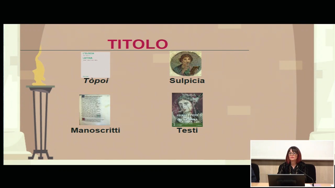 I tòpoi dell'elegia latina e l'universo femminino di Sulpicia negli antichi manoscritti e nei  testi italiani di storia della letteratura latina del XXI secolo