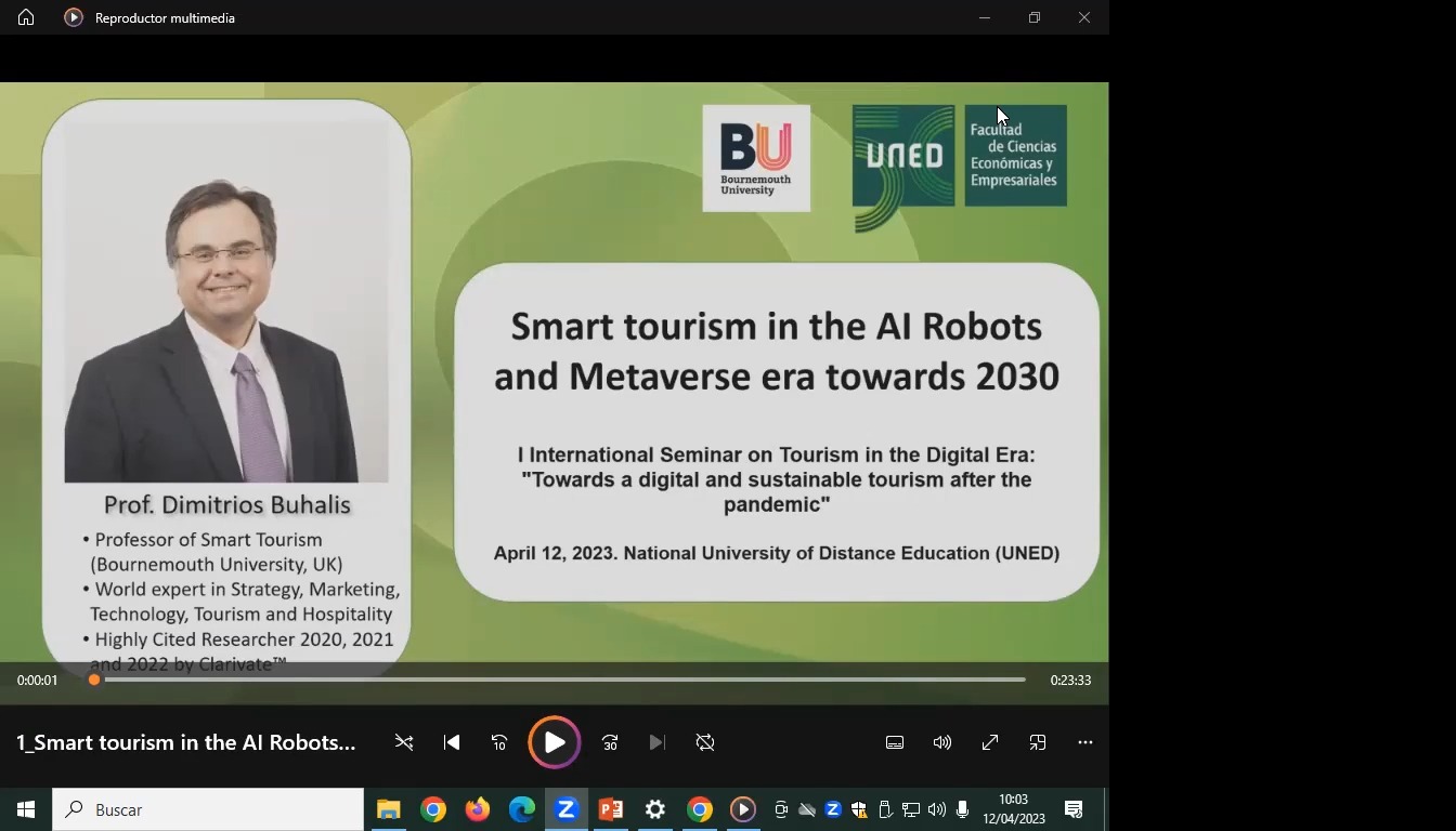 Smart tourism in the Al Robots and Metaverse era towards 2030