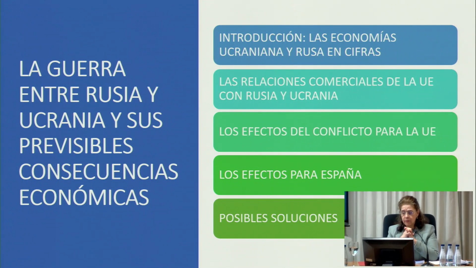 La guerra entre Rusia y Ucrania y sus previsibles consecuencias económicas