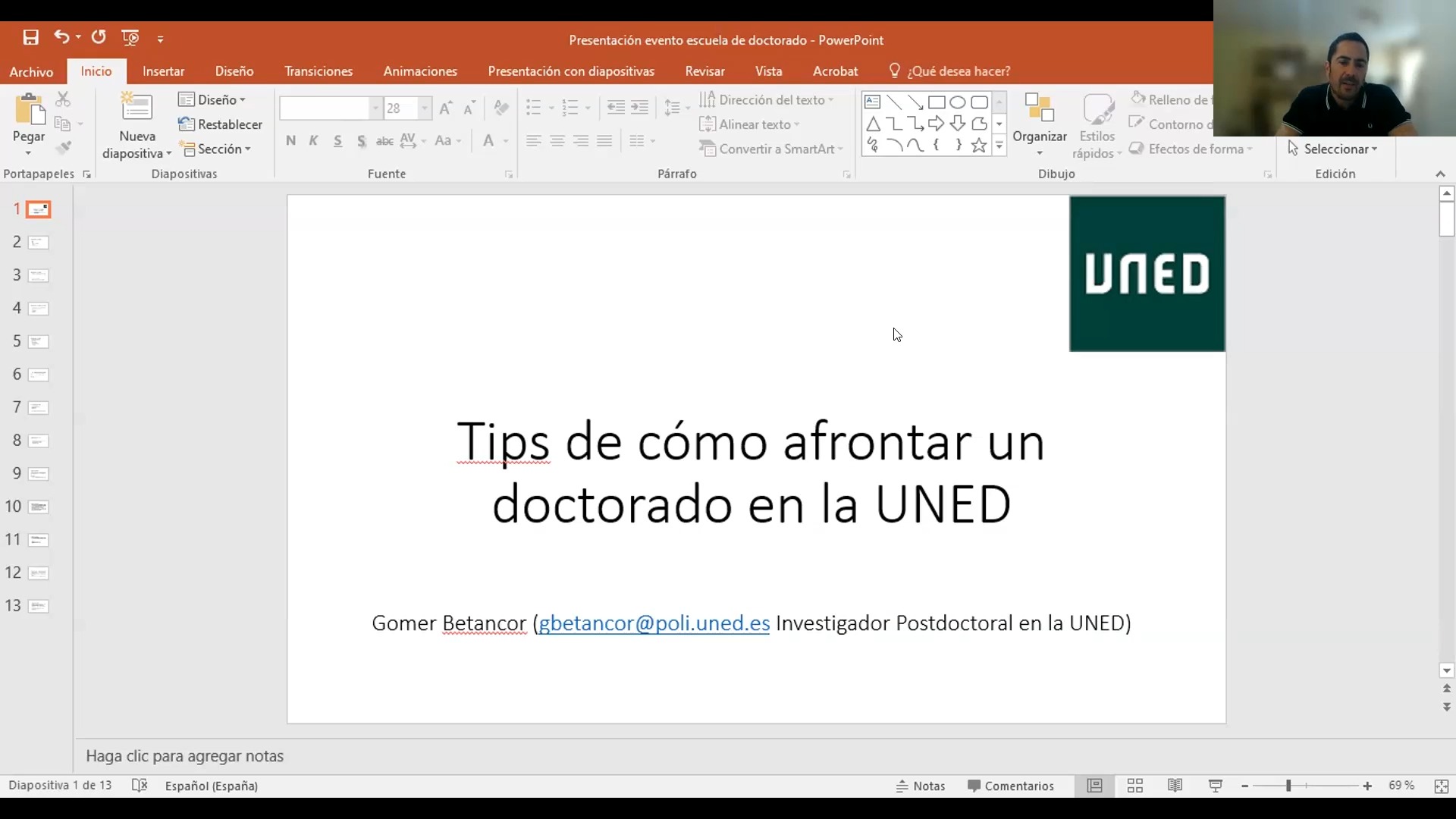Salidas profesionales. Doctorado / Investigación 2