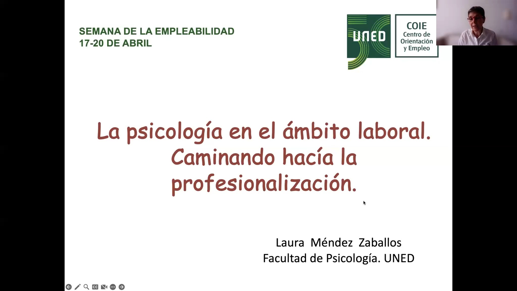 Salidas profesionales. Facultad de Psicología