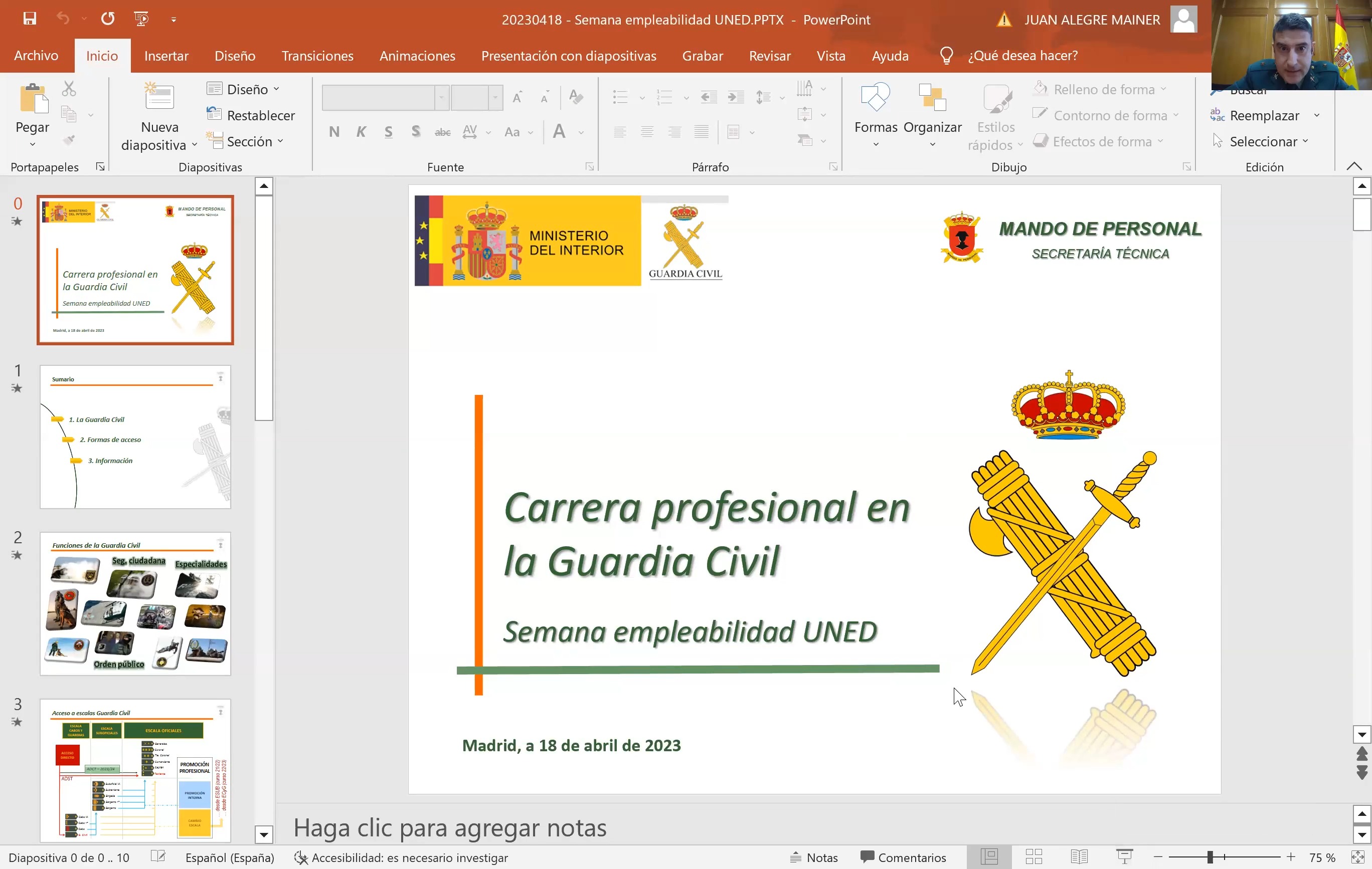 Salidas profesionales. Escuelas de Ingenierías / Tecnologías