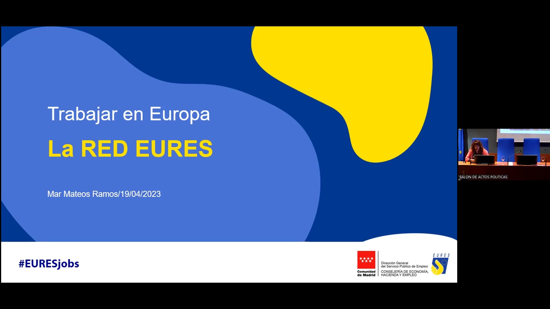 Trabajar en Europa. la RED EURES