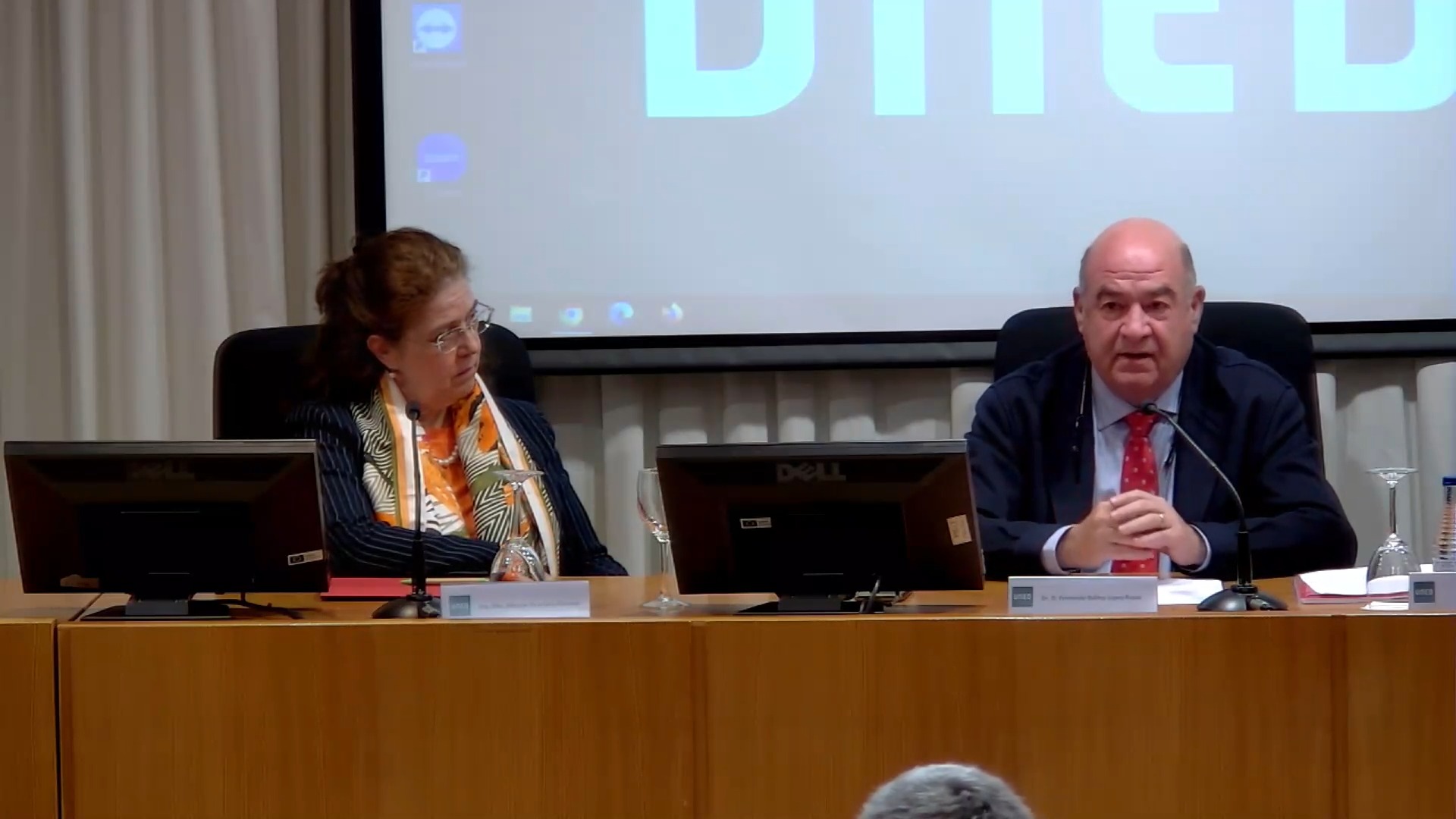 Clausura de las Jornadas a cargo del Coordinador del Máster en Seguridad de la  UNED