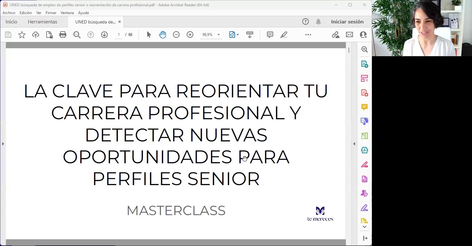 Búsqueda de empleo para perﬁles Senior