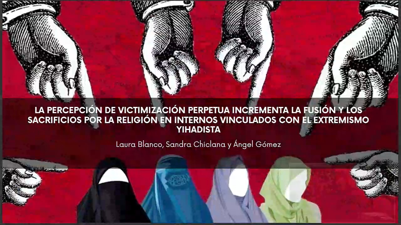 P3.5. La percepción de victimización perpetua incrementa la  fusión y los sacrificios por la religión en internos vinculados con el  terrorismo yihadista