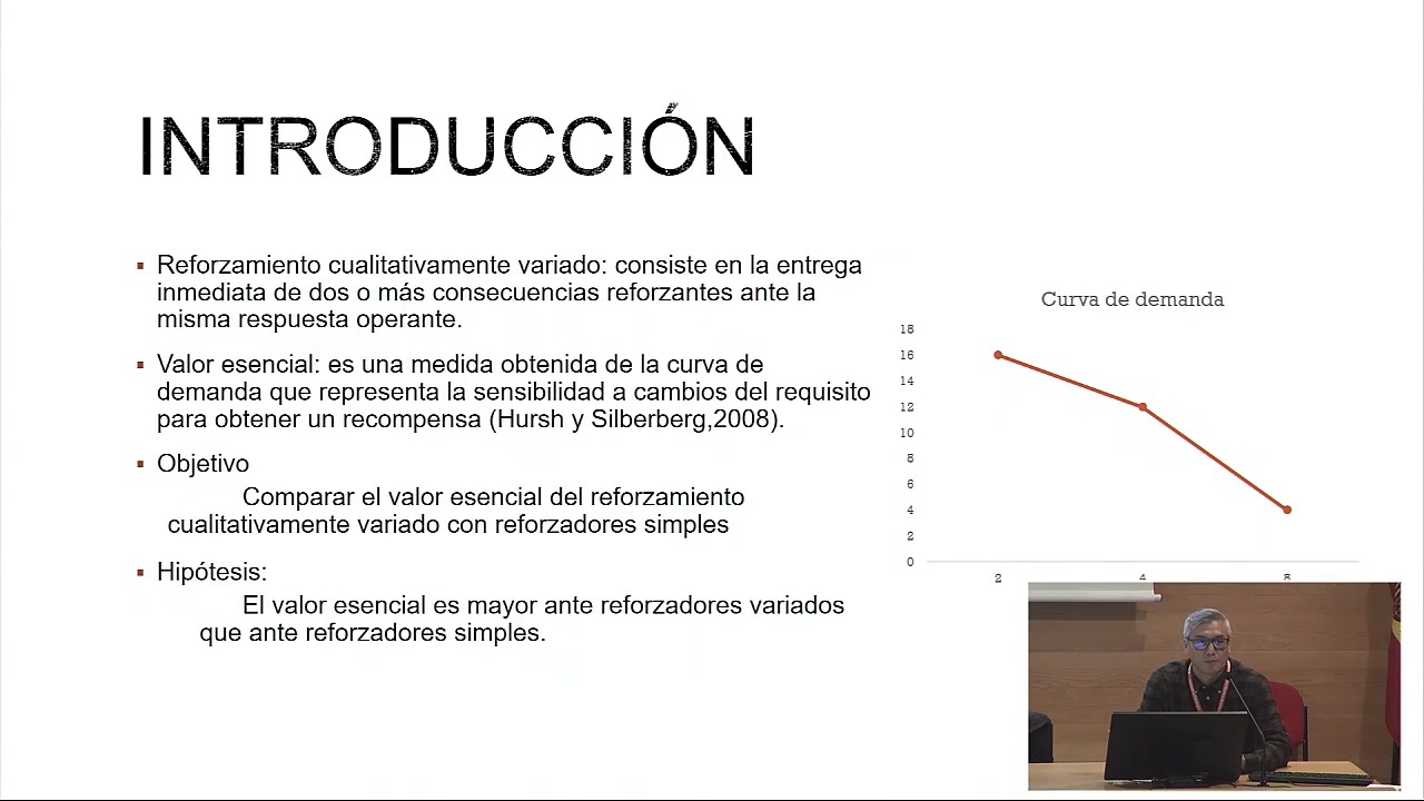 P6.1. ¿Mixto o simple? Comparación del valor esencial del reforzamiento cualitativamente variado y reforzadores simples