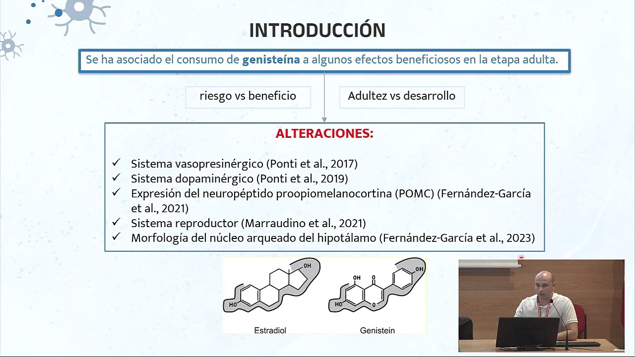 P6.5. Efectos del tratamiento con genisteína en etapas tempranas del desarrollo sobre la neuromorfología del núcleo ventromedial del hipotálamo en ratas macho y hembra