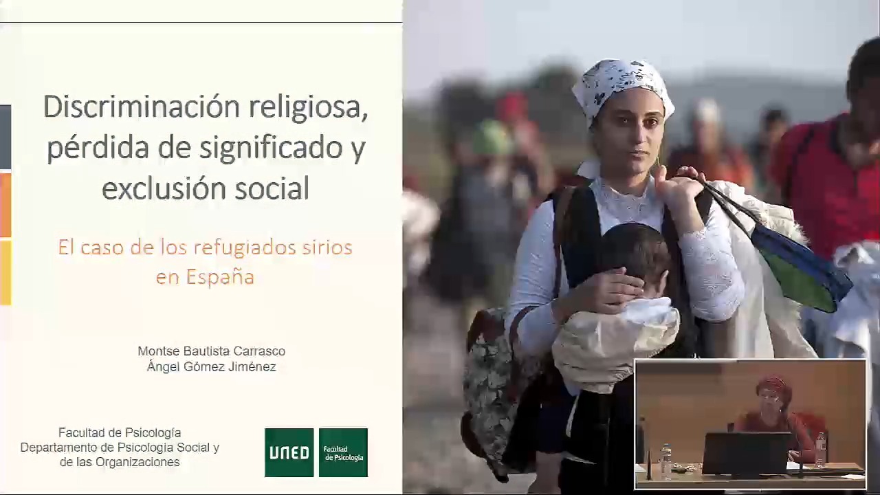 P7.4. La discriminación religiosa percibida en los refugiados sirios se asocia con la pérdida de significado a través del contacto negativo con la sociedad de acogida