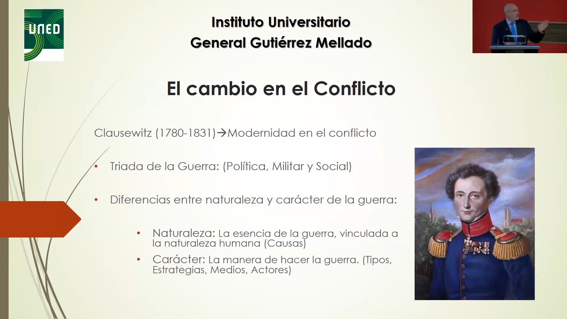 Conferencia: Cambios del conflicto del siglo XXI