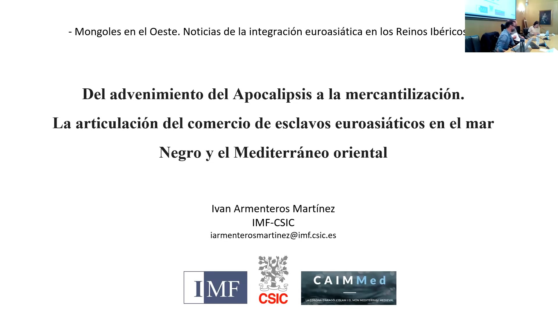 Del advenimiento del Apocalipsis a la mercantilización. La articulación del comercio de esclavos euroasiáticos en el mar Negro y el Mediterráneo oriental