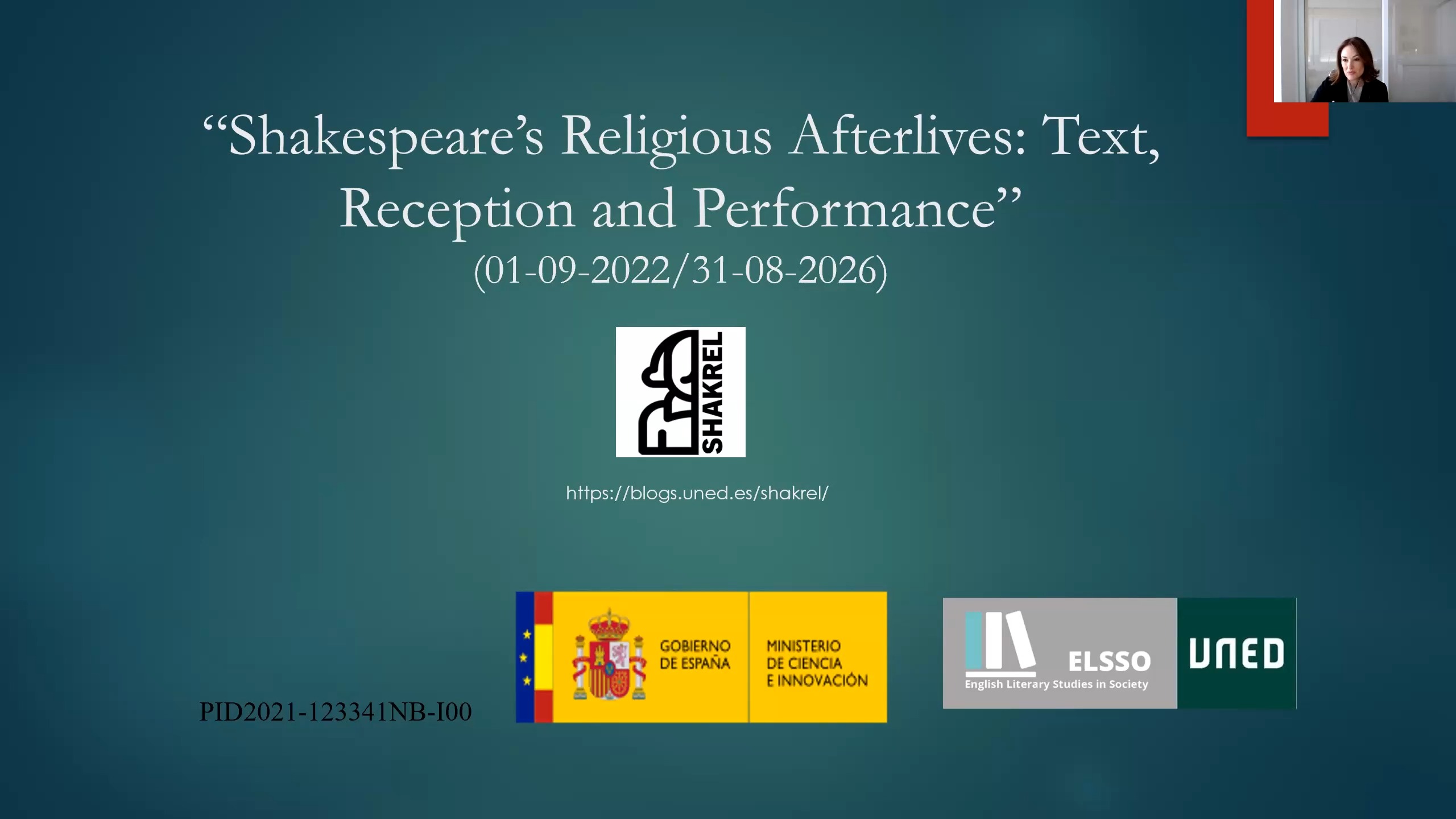 Shakespeare y sus relecturas religiosas: Texto, recepción y escena