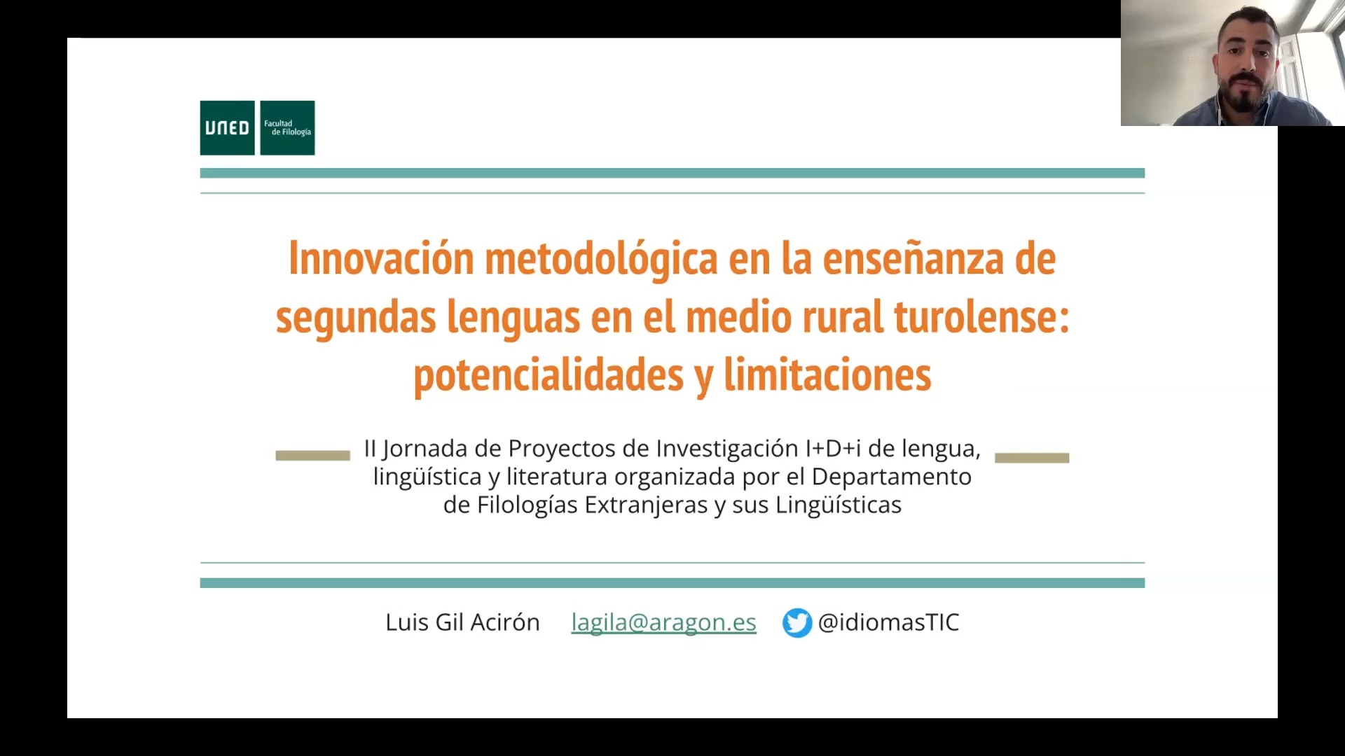Innovación metodológica en la enseñanza de segundas lenguas en el medio rural turolense: potencialidades y limitaciones