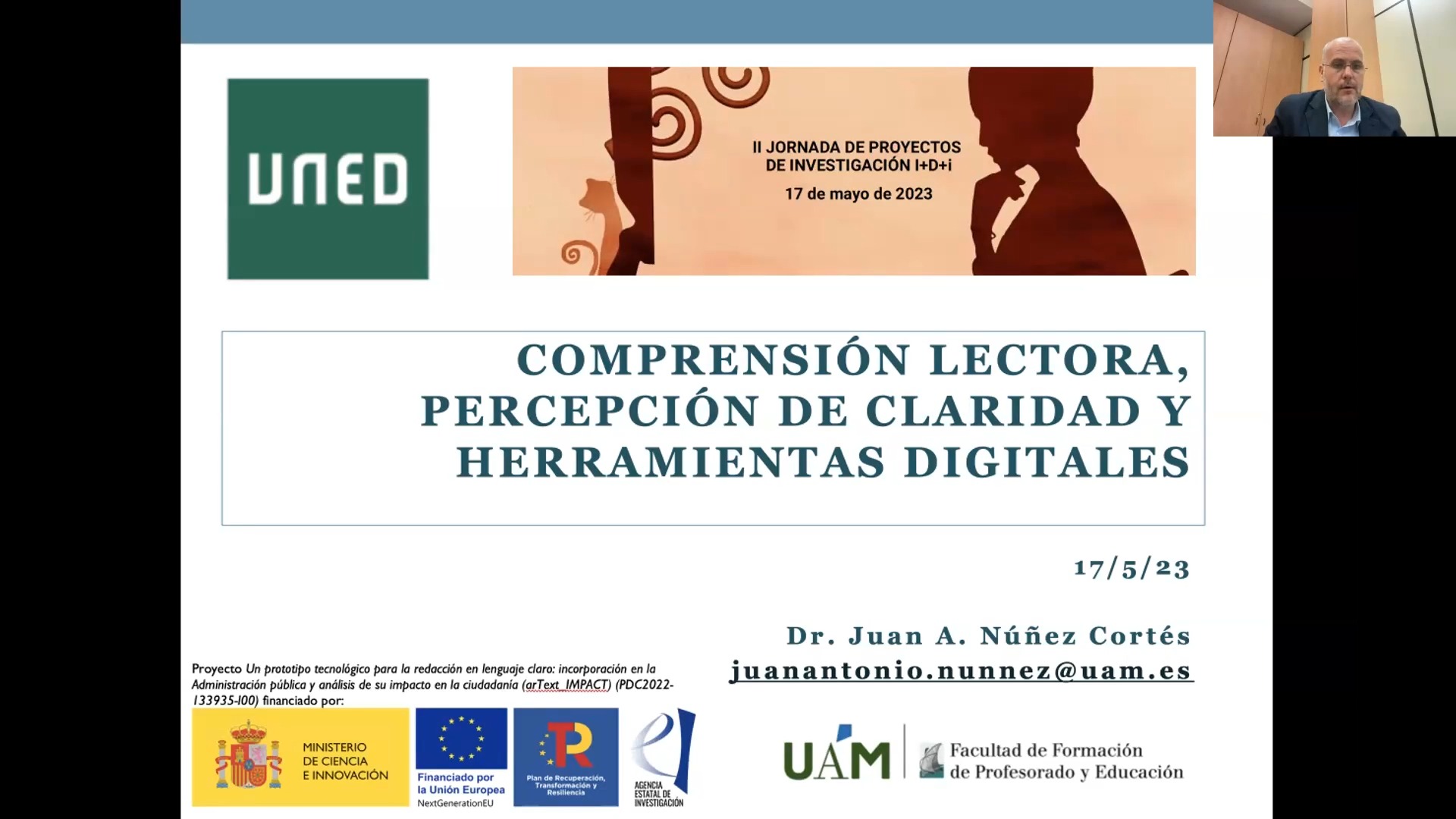Comprensión lectora, percepción de claridad y herramientas digitales