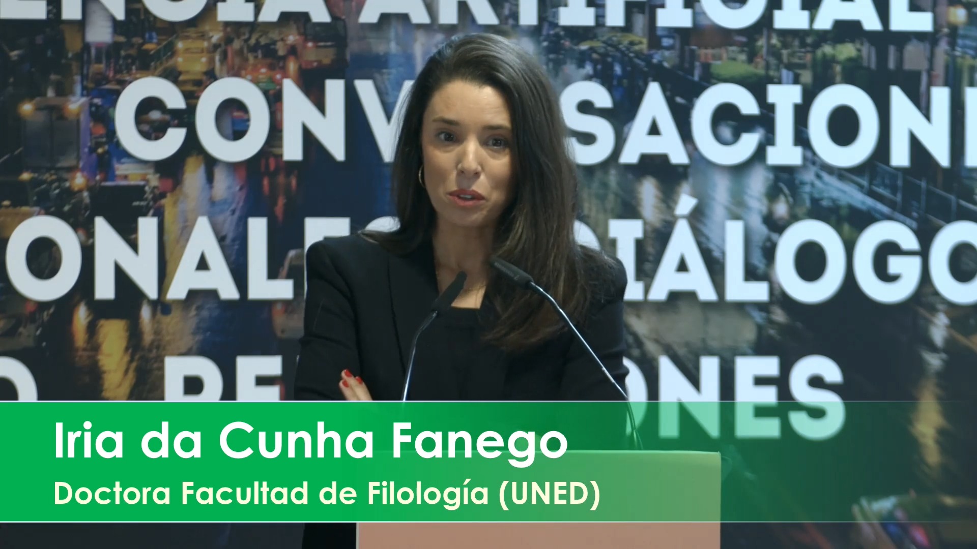 Intervención de Iria da Cunha Fanego