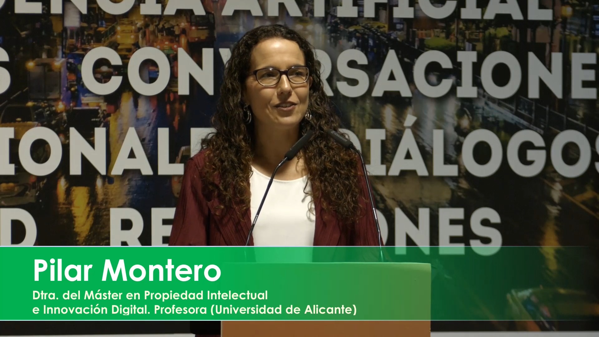 Intervención de Pilar Montero