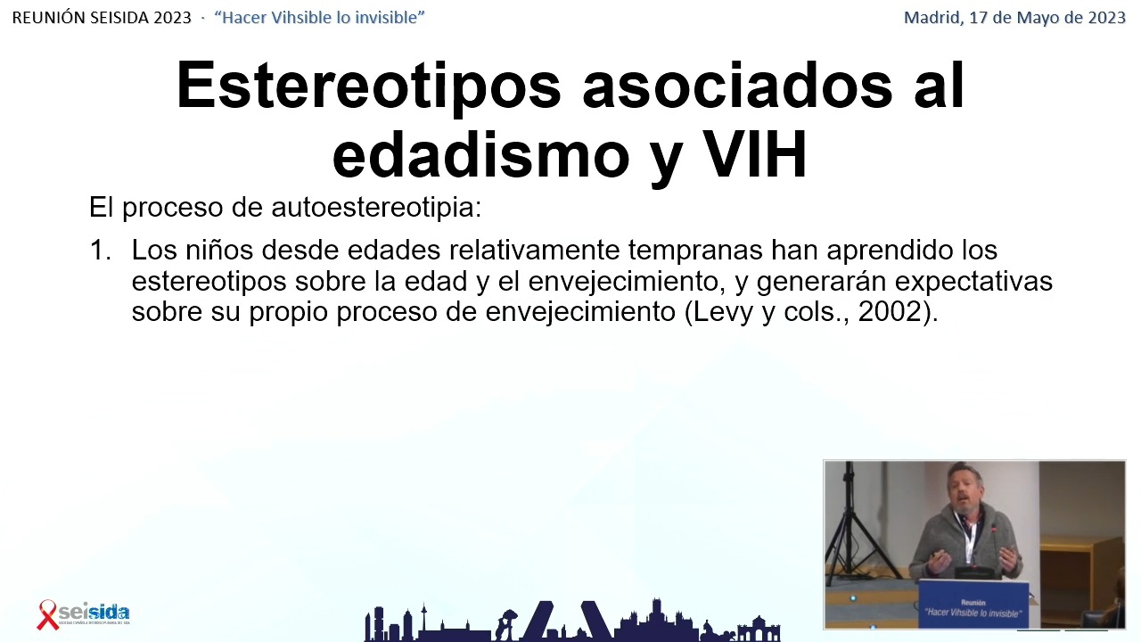 Estereotipos asociados al edadismo y VIH