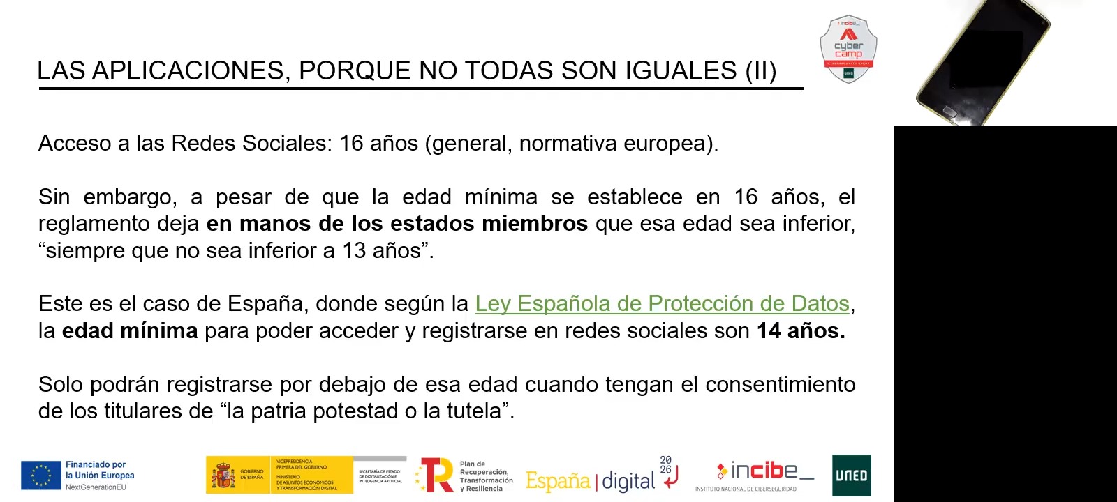 La seguridad de los menores en Internet II
