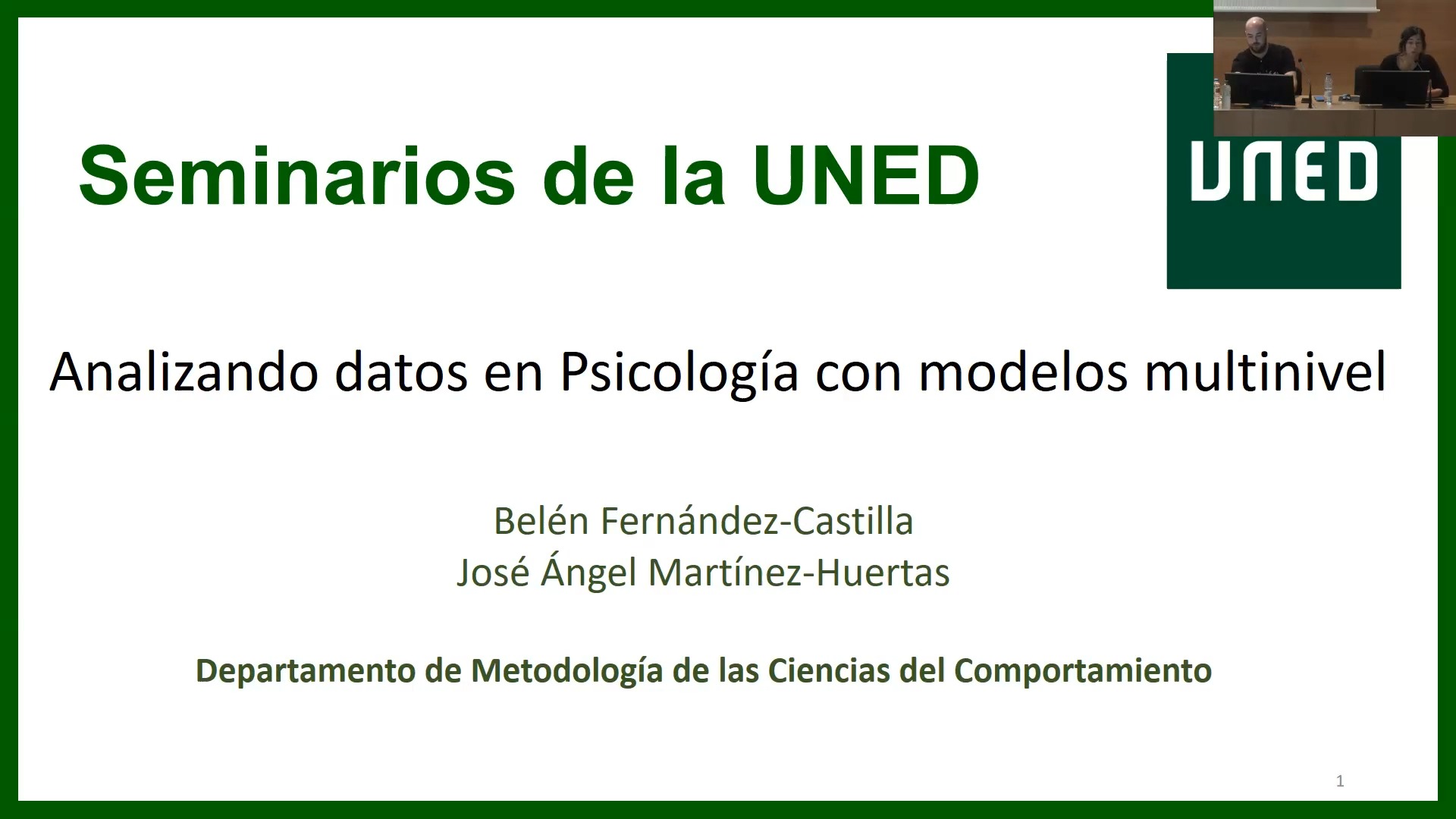Analizando datos en Psicología con modelos multinivel