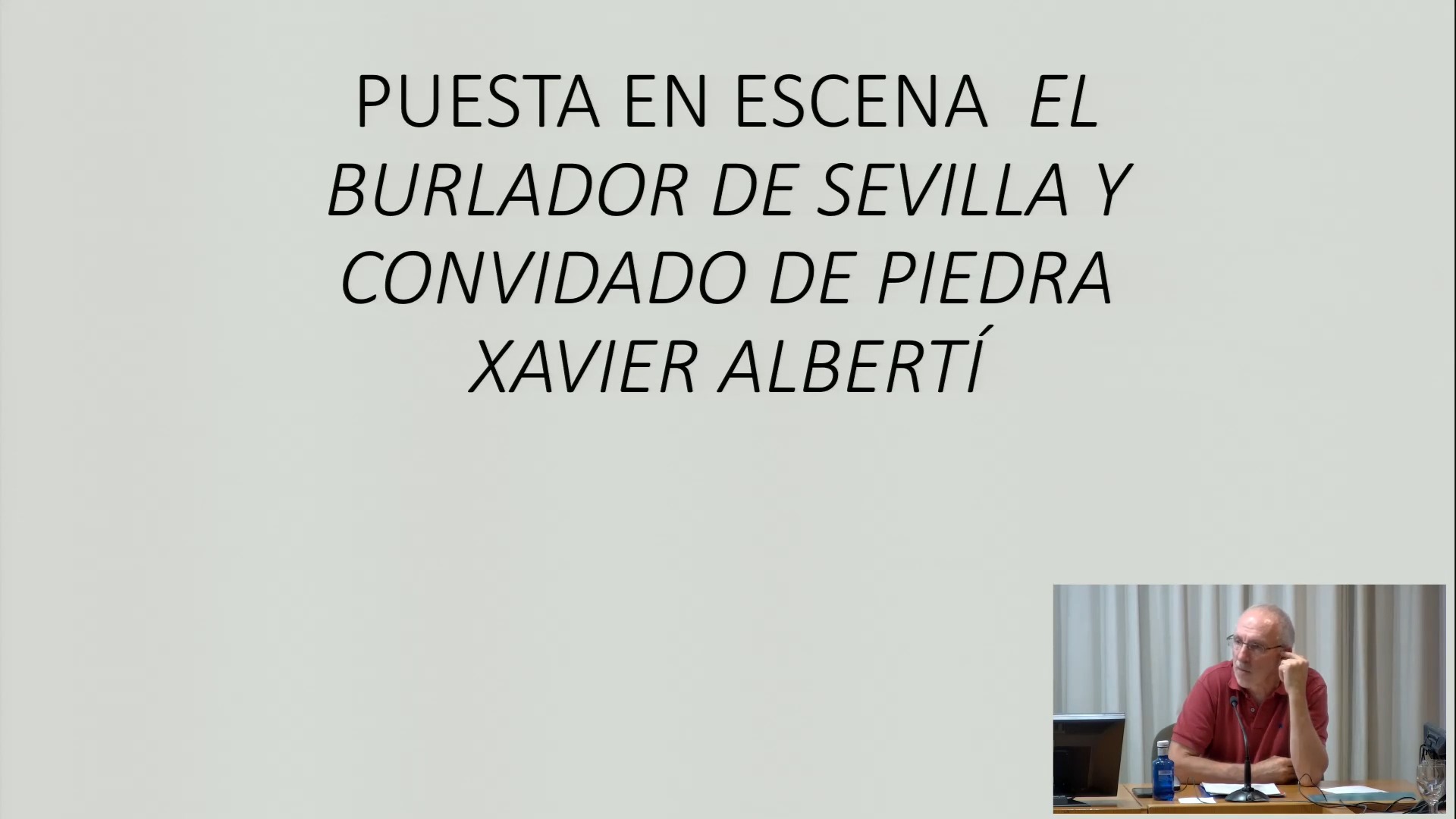 La cena macabra en la versión de El burlador de Sevilla y Convidado de piedra de Xavier Albertí / CNTC (2022)