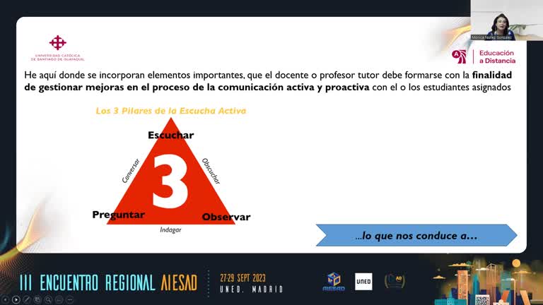 Componentes esenciales en la gestión de investigación en la modalidad de educación a distancia para procesos de titulación