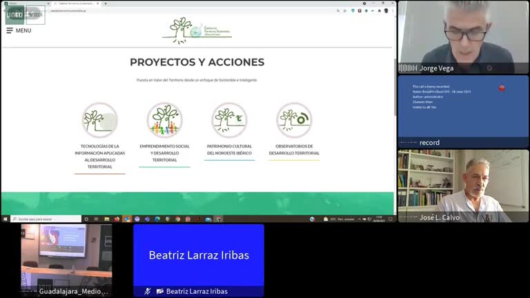 Integración de la UNED en El Bierzo. La Cátedra de Territorios Sostenibles y Desarrollo Local