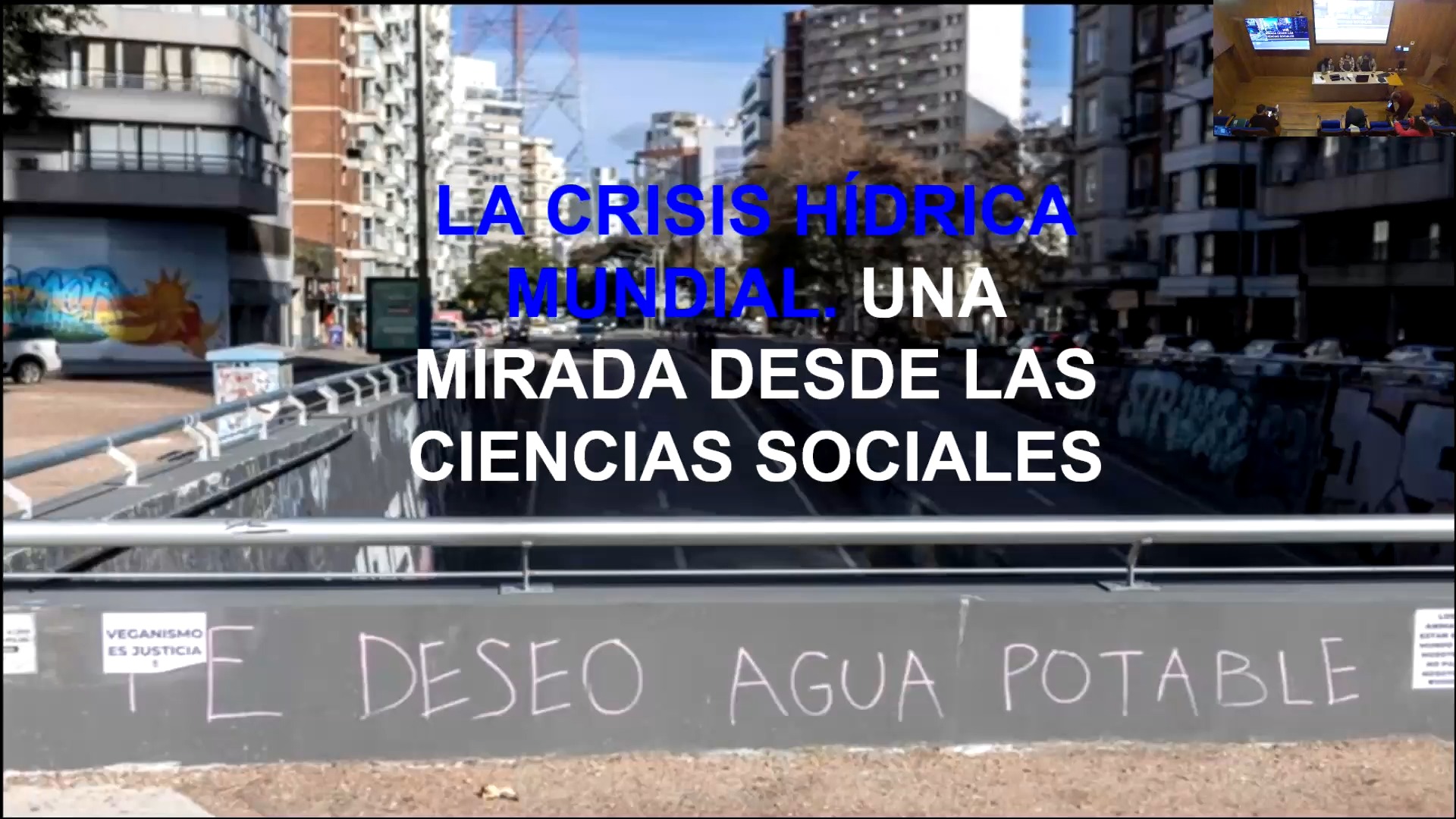La crisis hídrica mundial. Una mirada desde las ciencias sociales