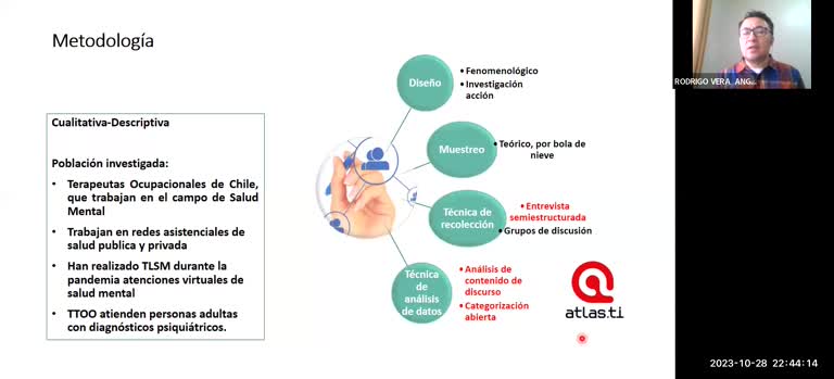 Telesalud en educación y autocuidado en salud mental, experiencias de terapeutas ocupacionales de Chile