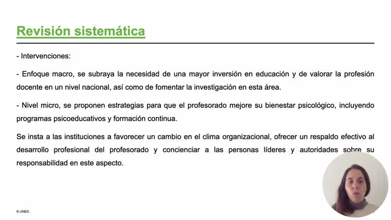 Bienestar docente y factores asociados