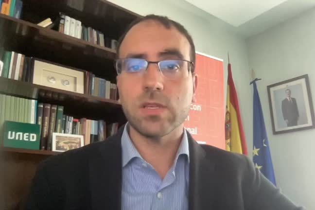 Presentación de las jornadas del director de la Escuela Internacional de Doctorado