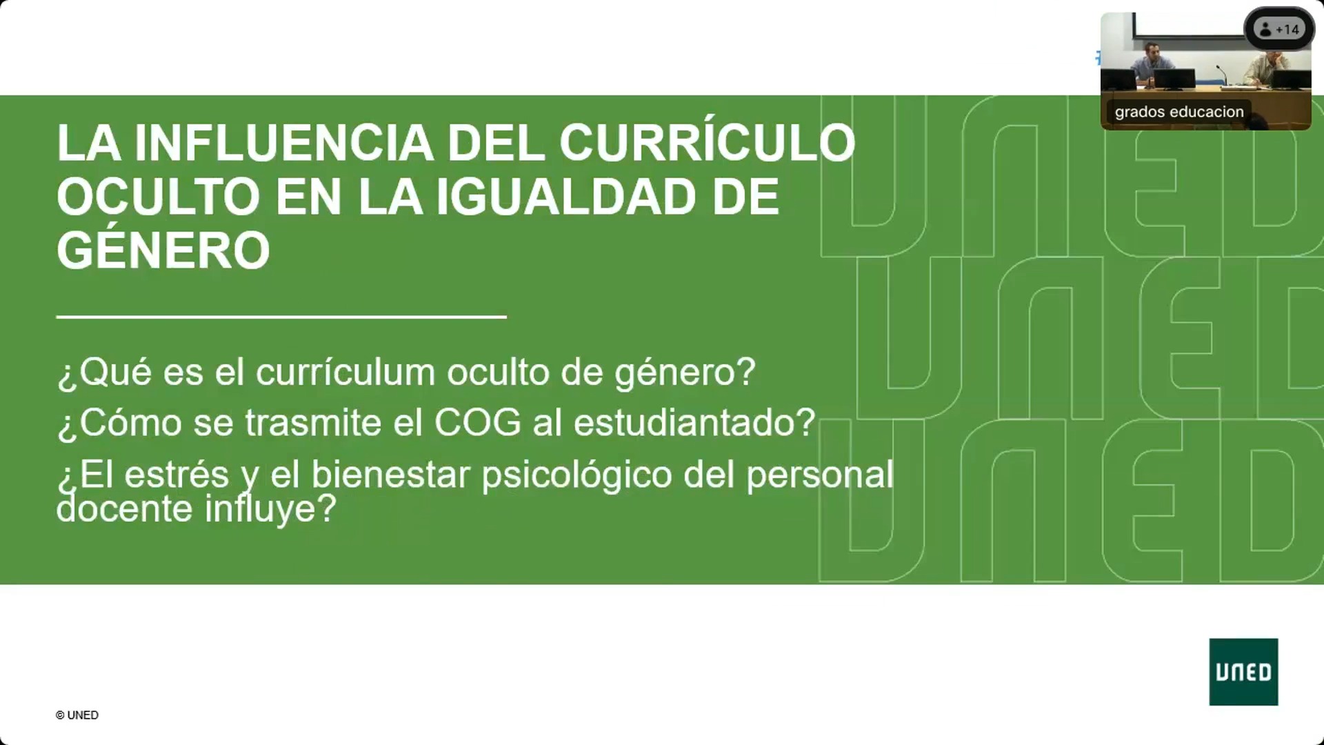 La influencia del currículo oculto en la igualdad de género