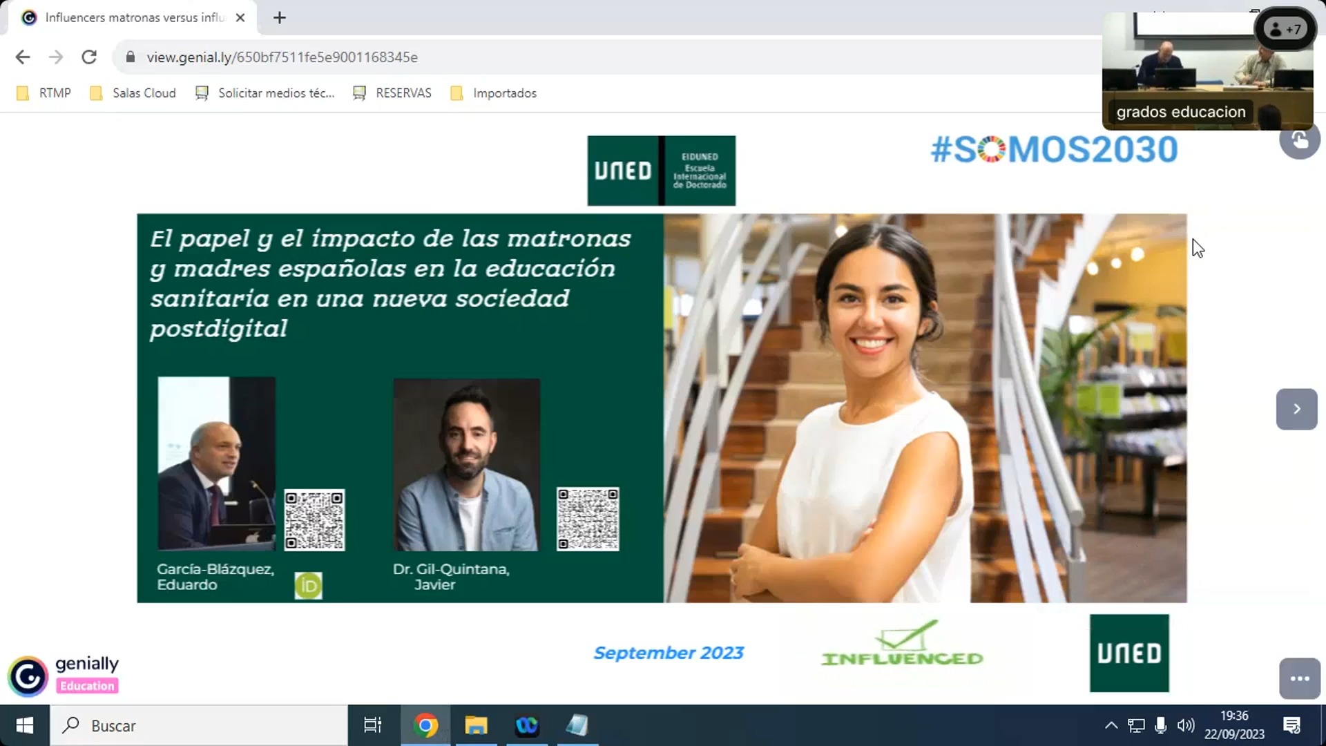 El papel y el impacto de las matronas y madres españolas en la educación sanitaria en una nueva sociedad postdigital