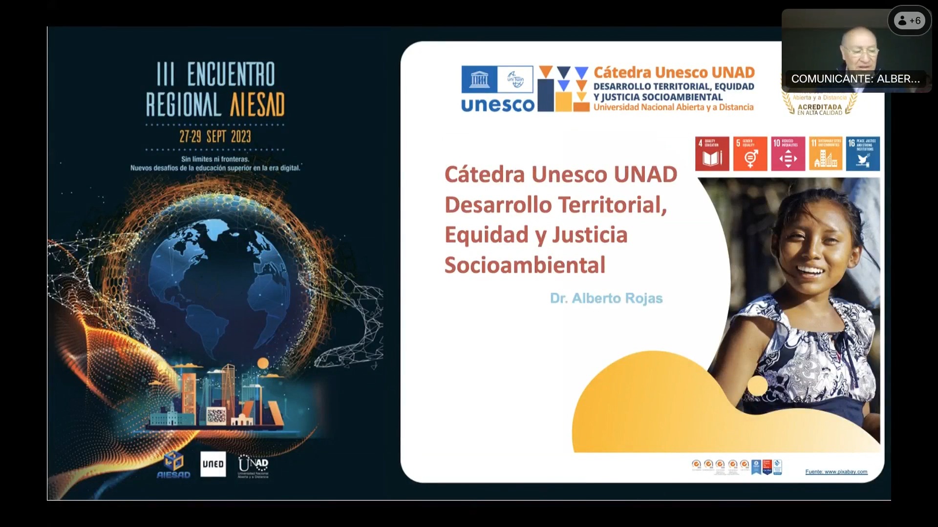 Cátedra UNESCO de Desarrollo Territorial, Equidad y Justicia Socioambiental