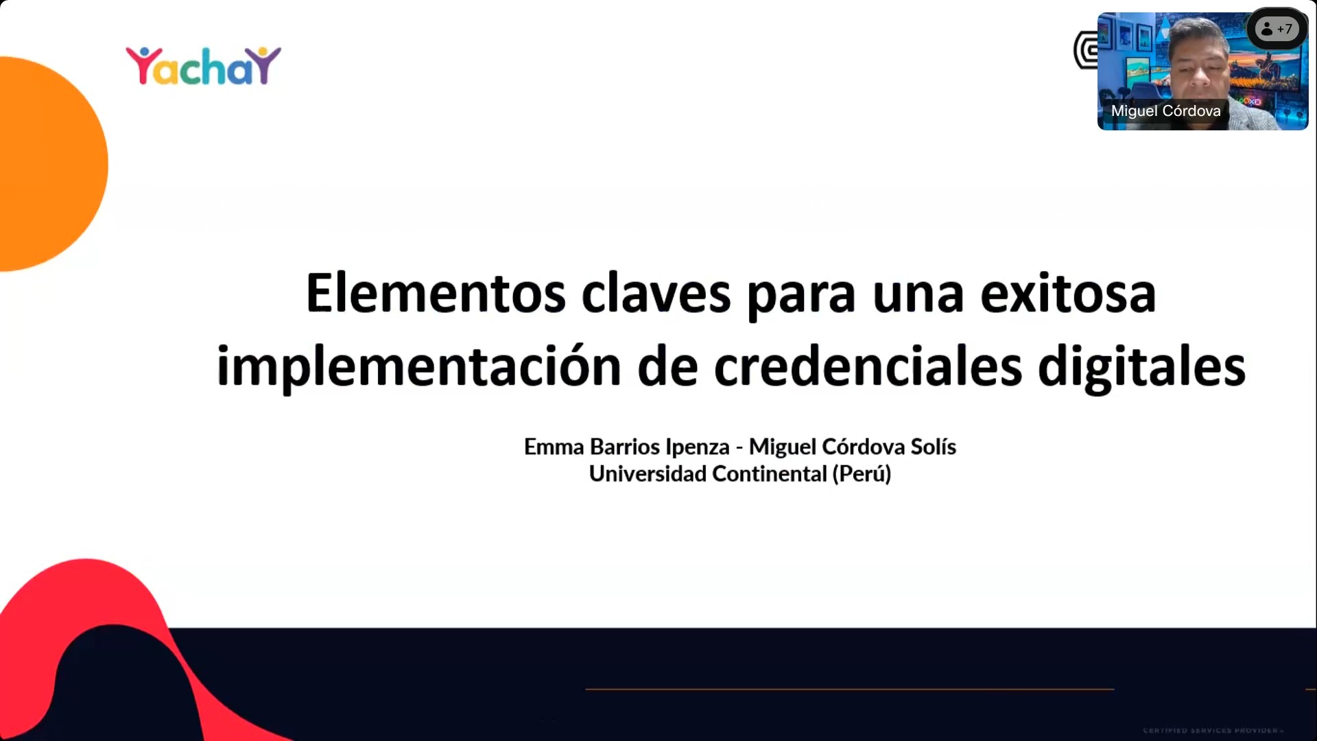 Elementos claves para una exitosa implementación de credenciales digitales.