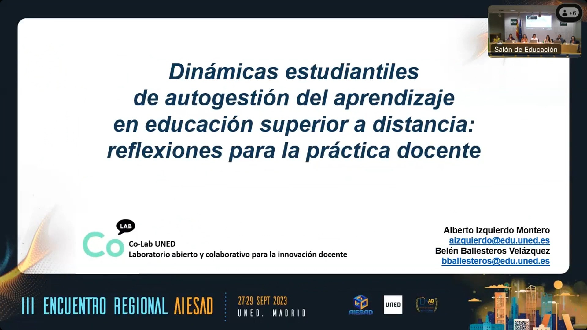 Dinámicas estudiantiles de autogestión del aprendizaje en educación superior a distancia: reflexiones para la práctica docente
