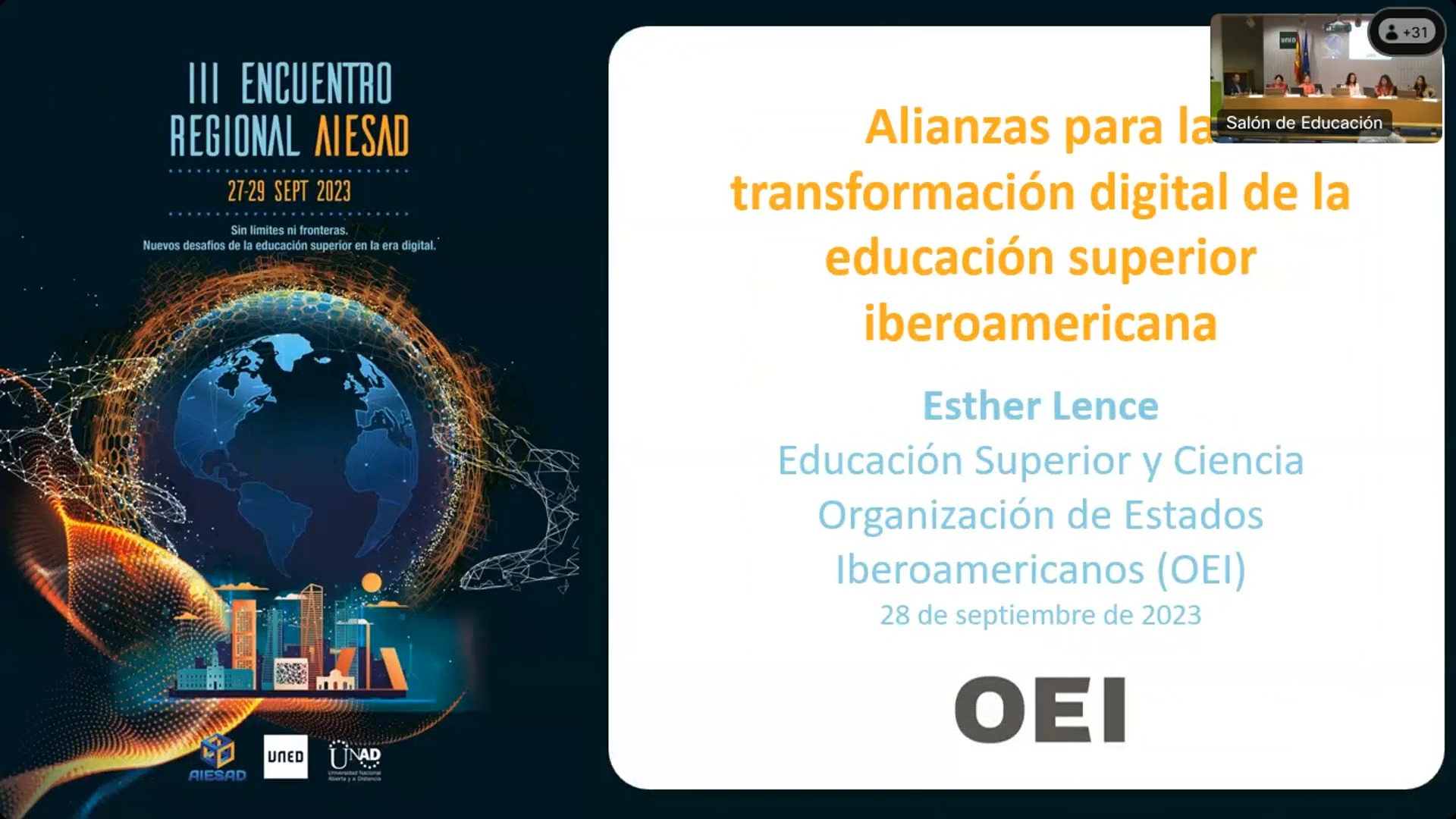 Alianzas para la transformación digital de la educación superior iberoamericana