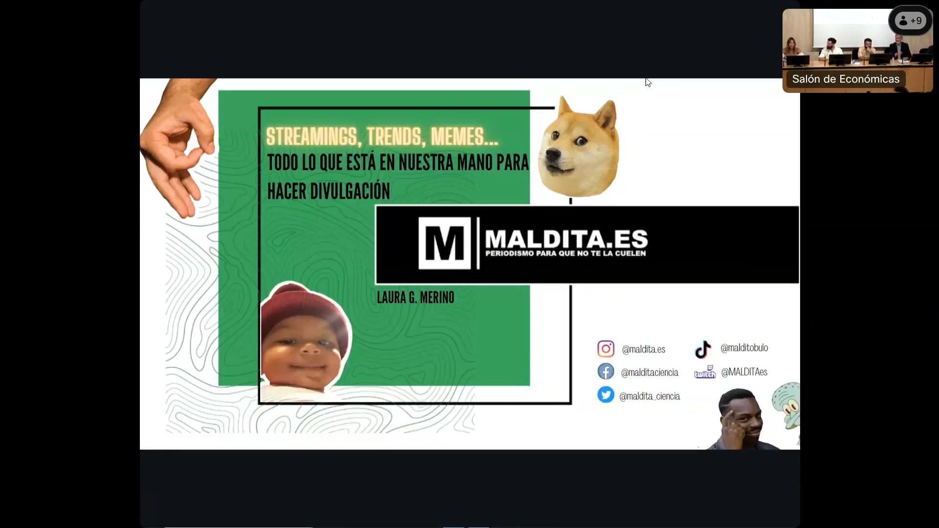 Streamings, trends y memes: todo lo que está en nuestra mano para hacer divulgación