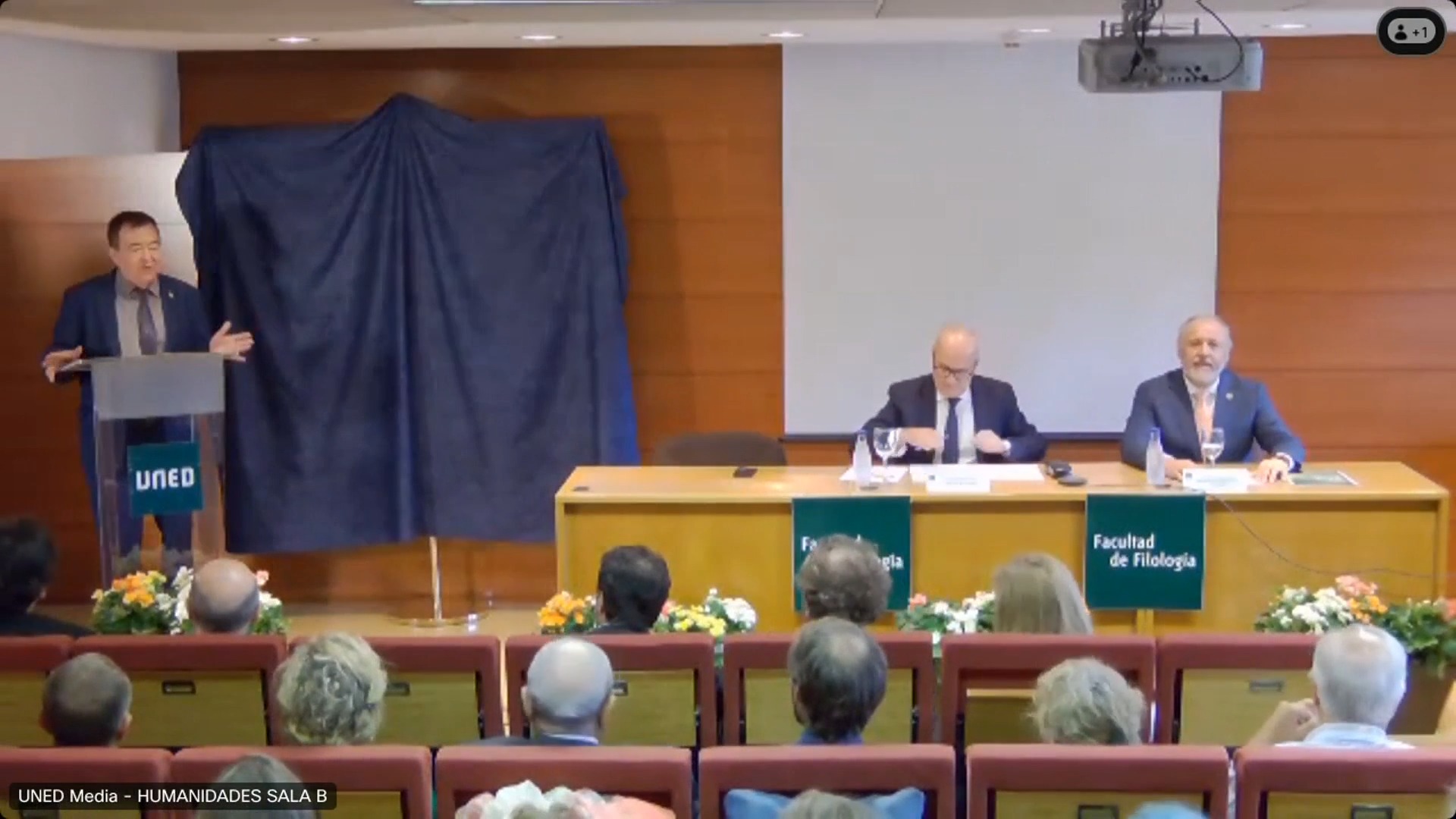 Acto del 40 aniversario de la Facultad de Filología