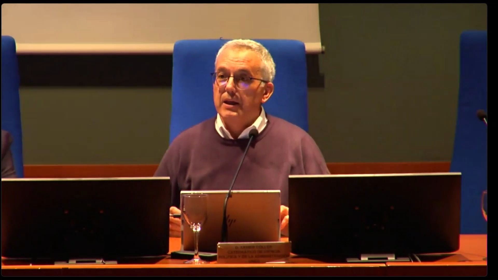 Intervención de Xavier Coller
