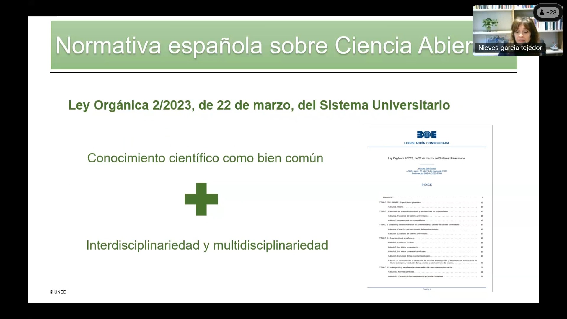 Novedades en la normativa española respecto a la ciencia abierta