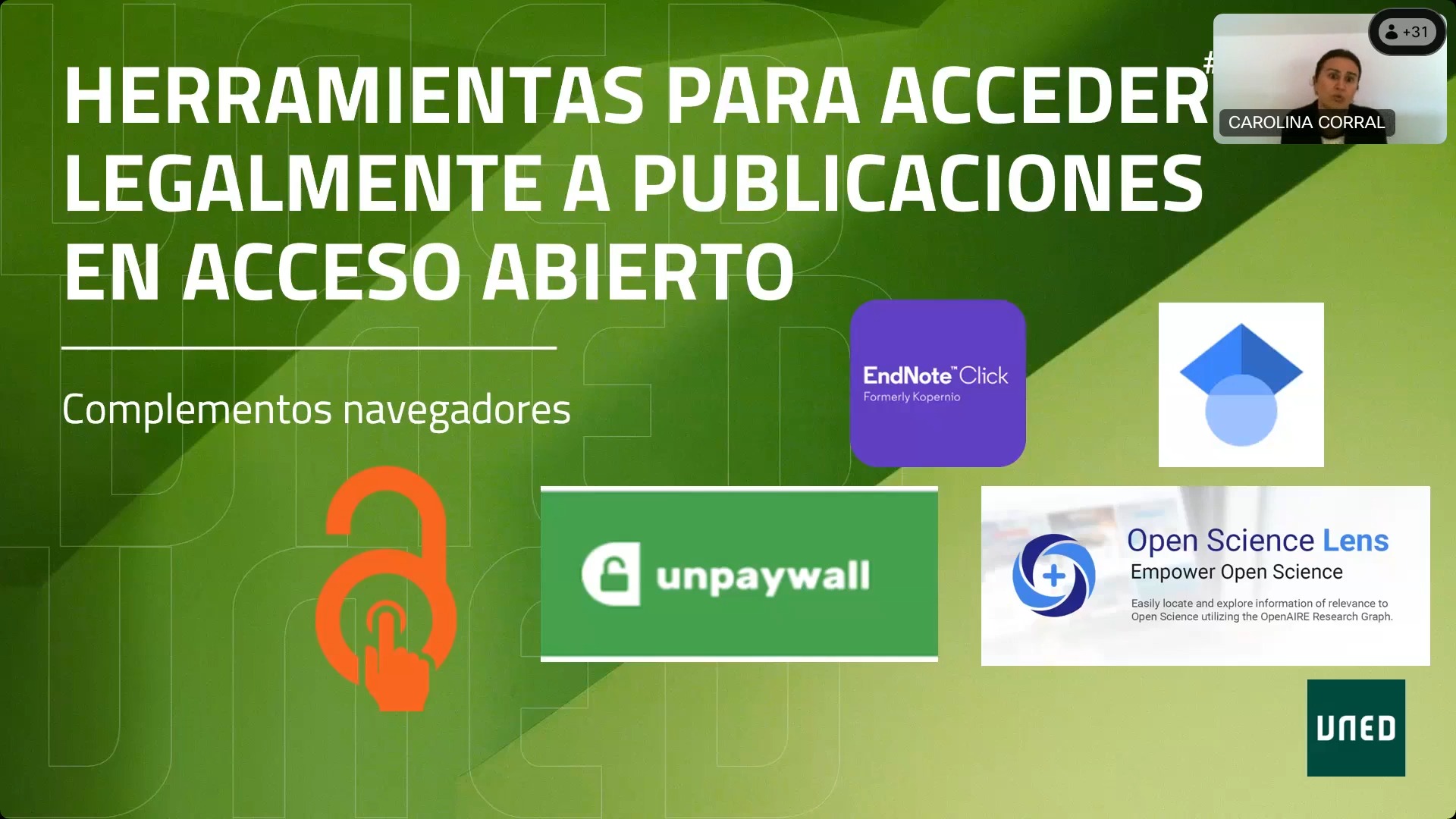Herramientas para acceder legalmente a publicaciones en acceso abierto
