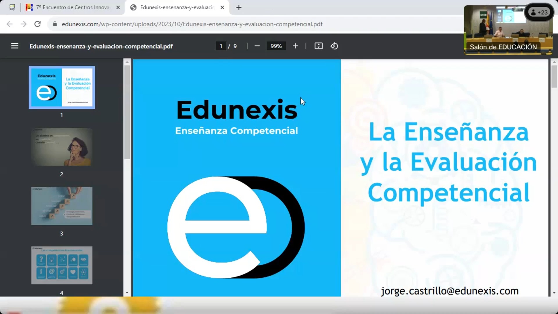 La enseñanza y la evaluación competencial