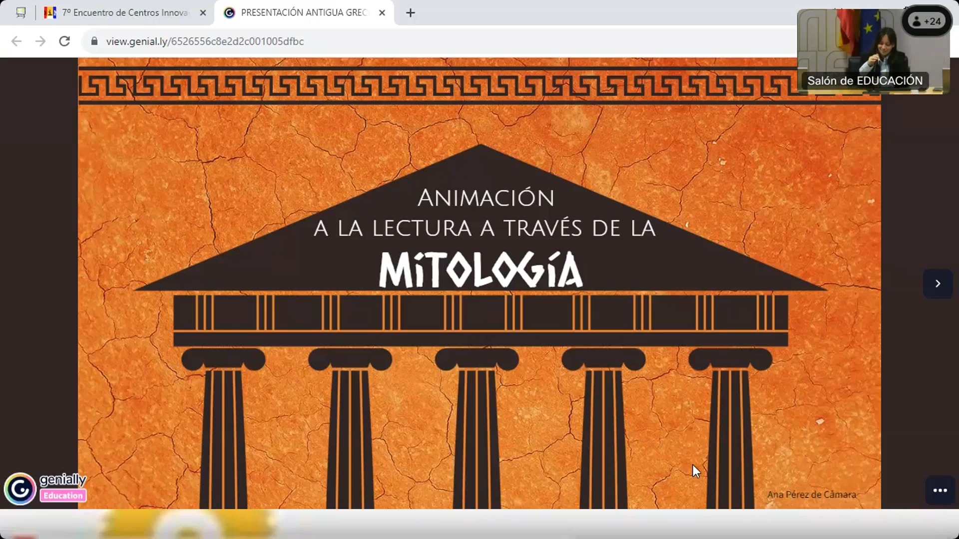Animación a la lectura a través de la mitología