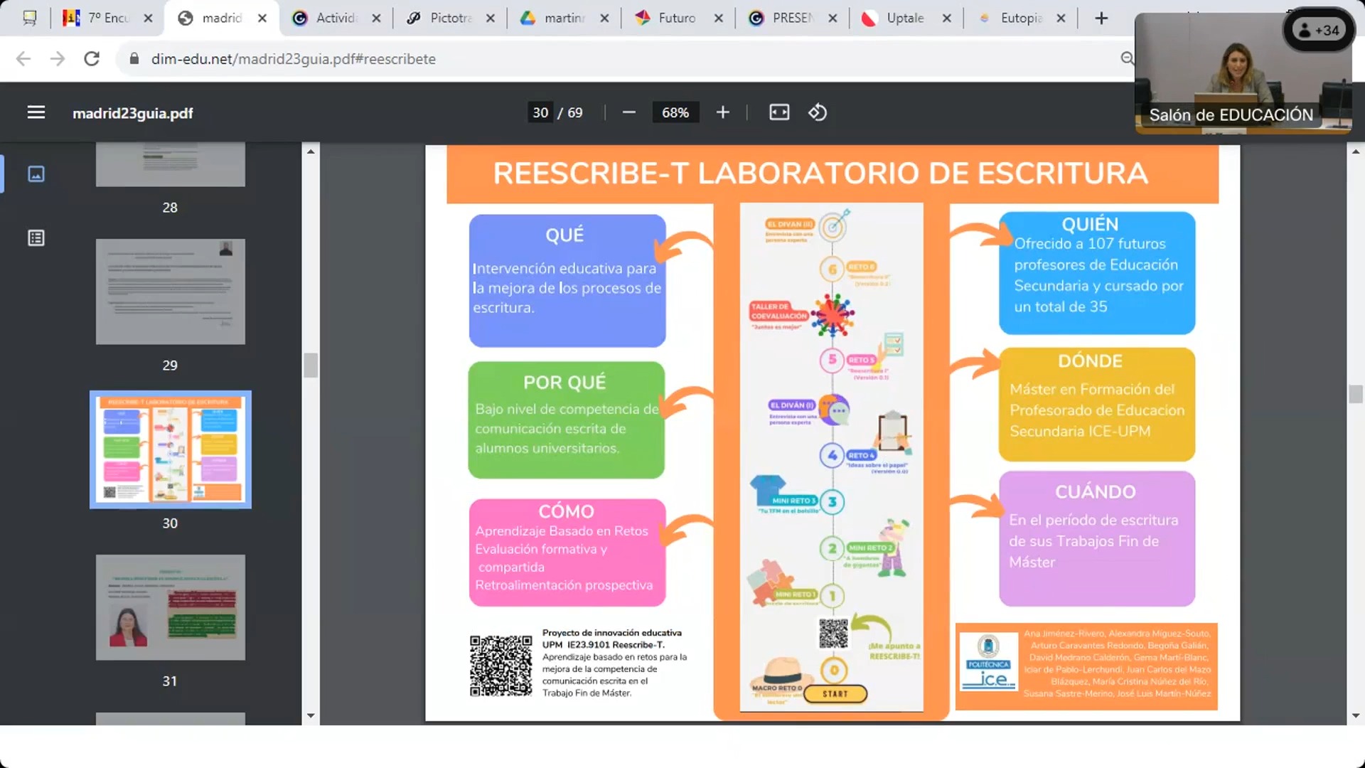 Reescribe-T. Laboratorio de escritura