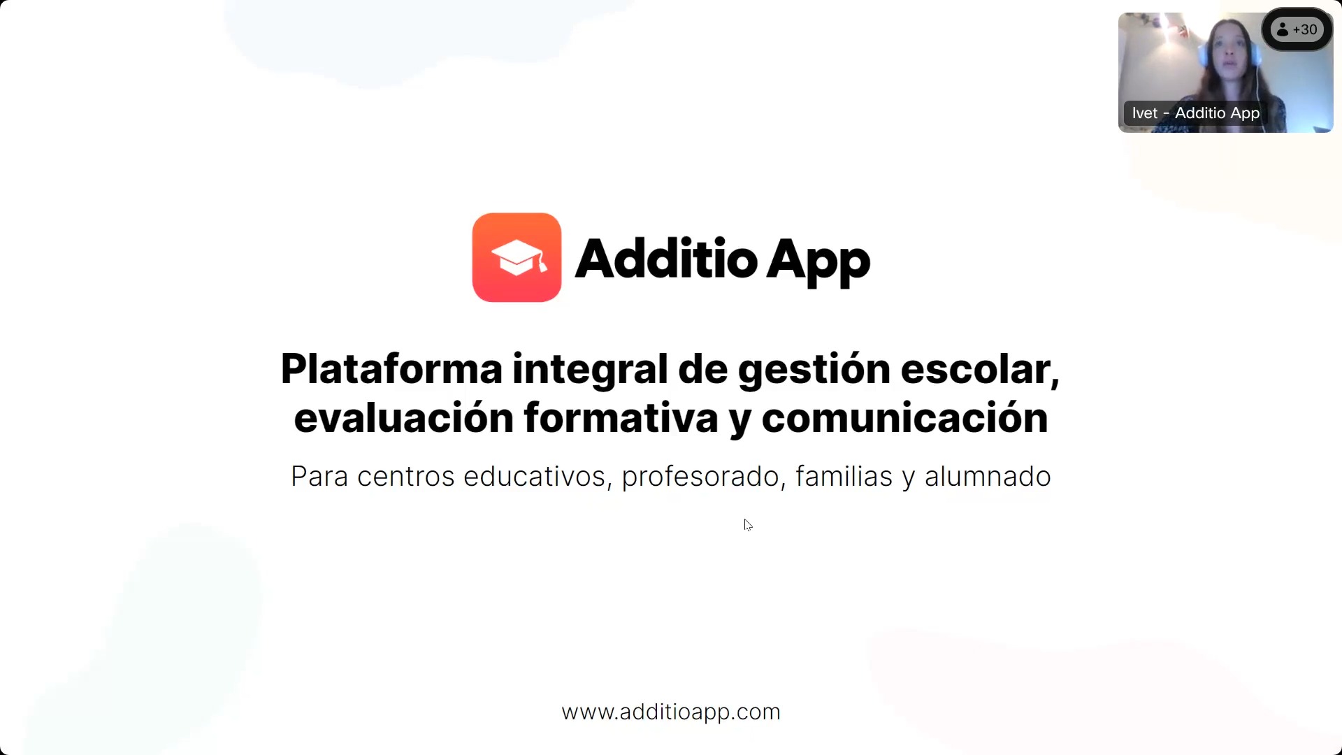 Additio, la plataforma integral de gestión escolar, evaluación formativa y comunicación