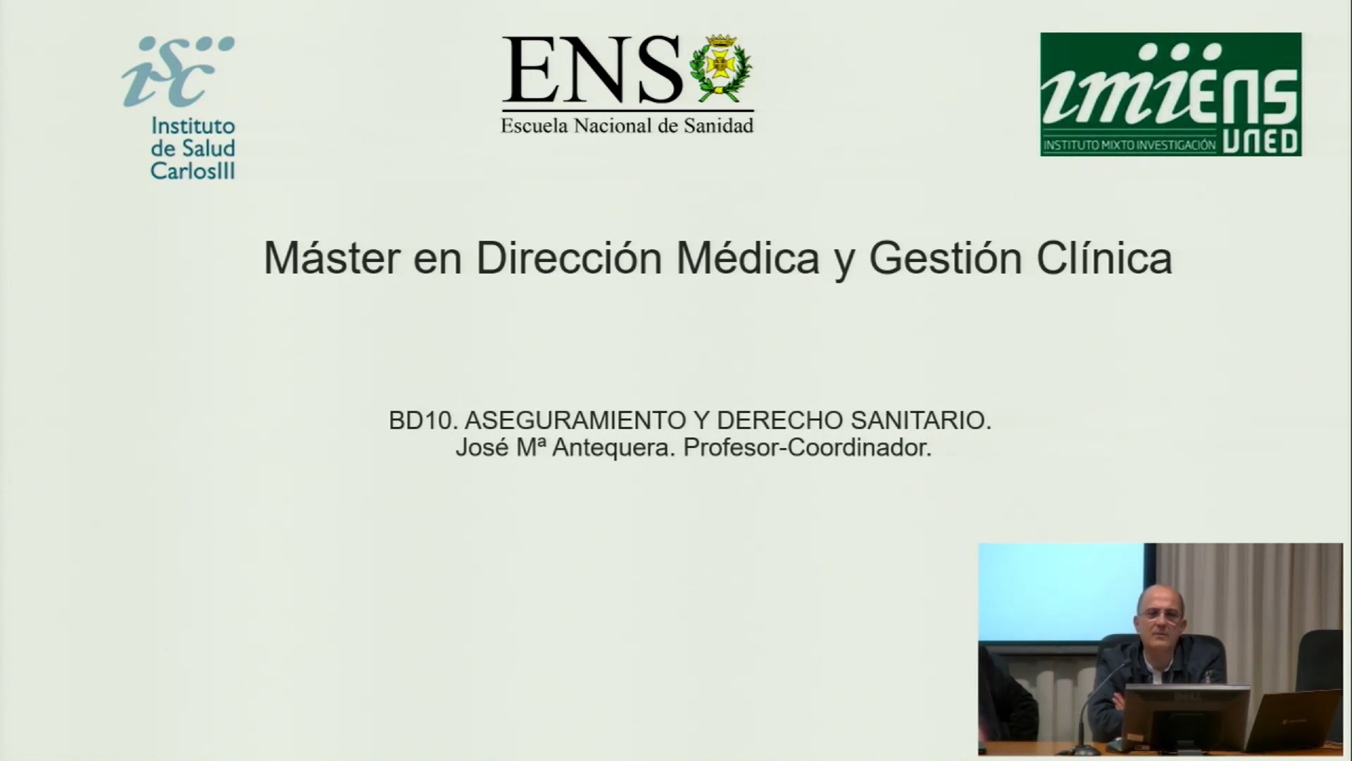 Presentación del bloque docente 10