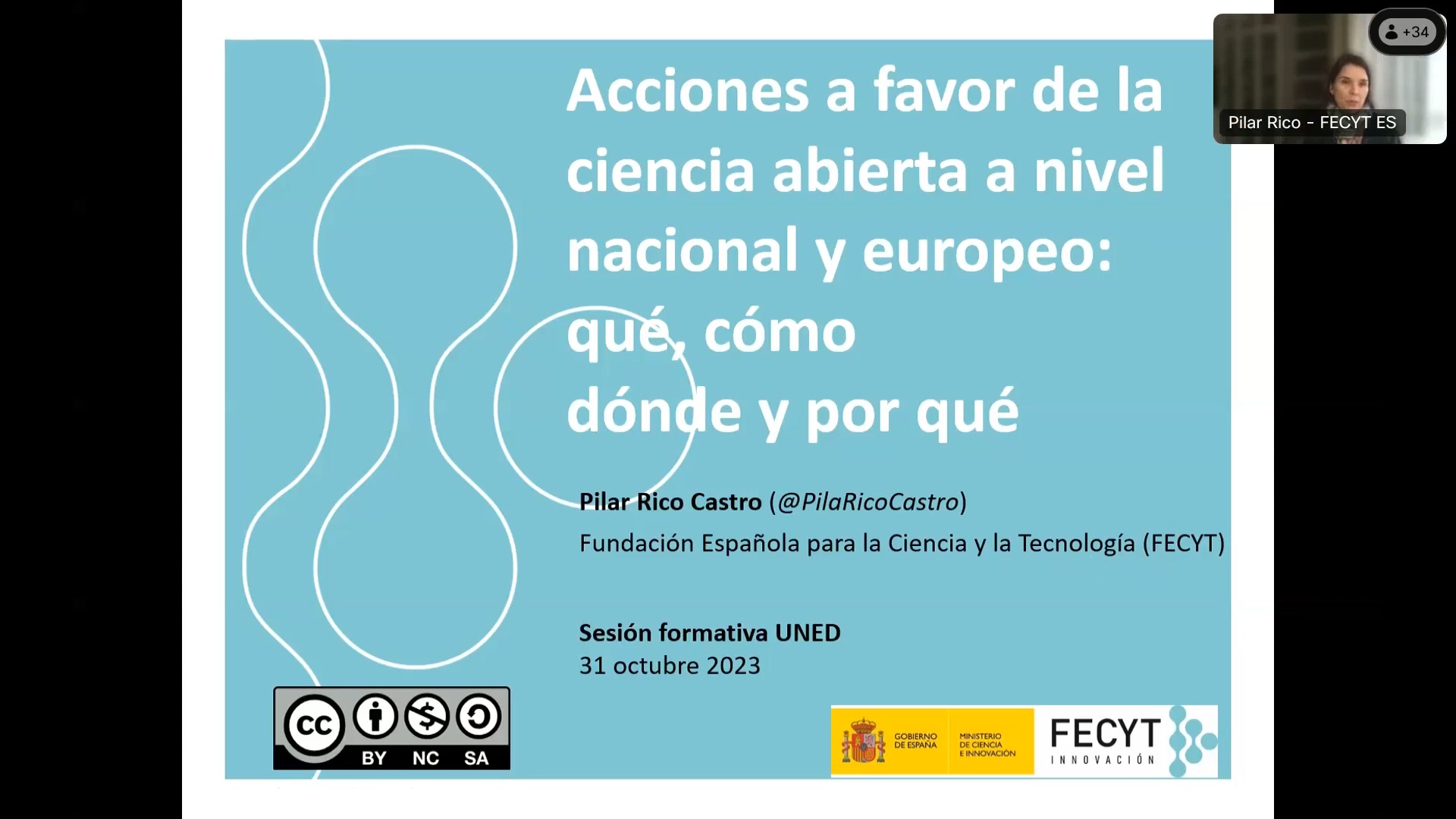 Acciones a favor de la ciencia abierta a nivel nacional y europeo: qué, cómo, cuándo, dónde y por qué